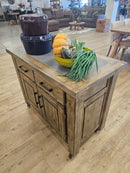 Woolshed Granite Top Chopping Block