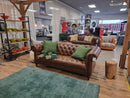Chesterfield 2 Seater in Leather