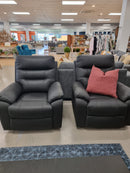 Jackson 3+1+1 Recliner Suite Manual Charcoal