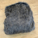 Heirloom Faux Fur throw - Dark Pheasant