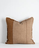 Frankton Feather Filled Cushion Caramel