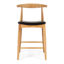 Elbow Barstool Natural Oak