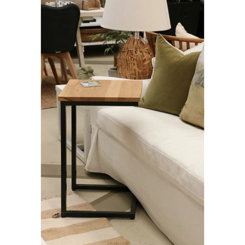 Gaye L Shaped Sofa Table