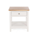 Jessica 1 Drawer Bedside Table