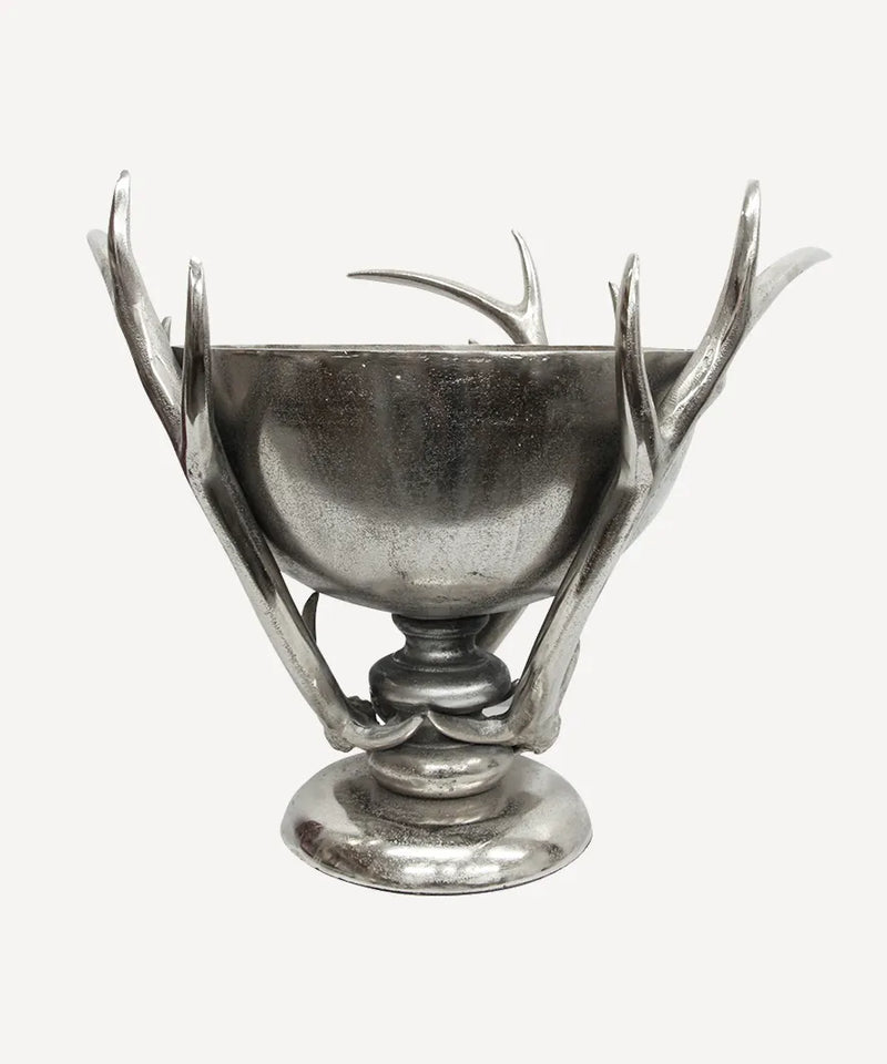 Antler Bowl - Silver