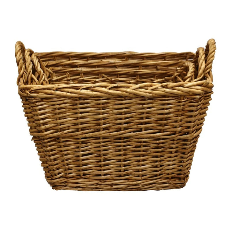 Willow Wood Basket Large