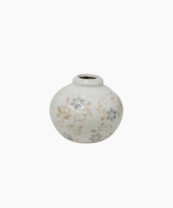 Anais Ceramic Round Vase