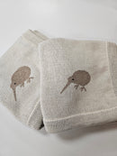 Little Kiwi Blanket Nat/ Stone