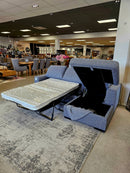 Sloane 3 Seater Chaise Sofa Bed Charcoal