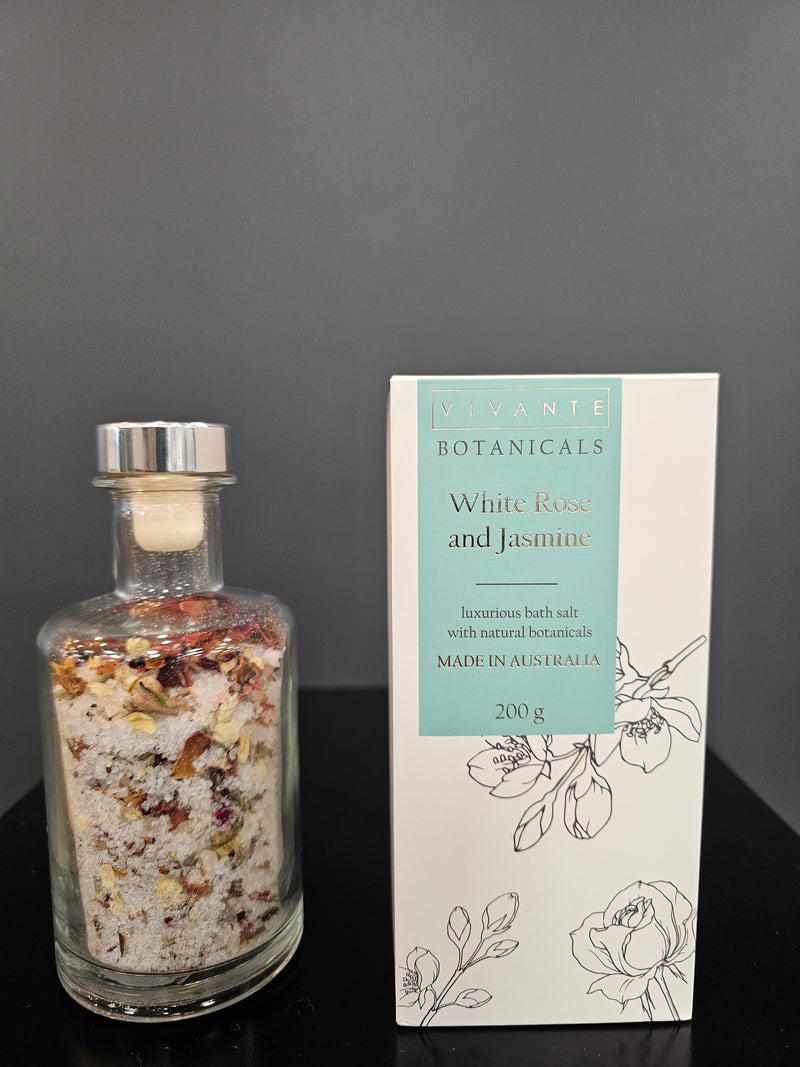 White Rose & Jasmine Bath Salts