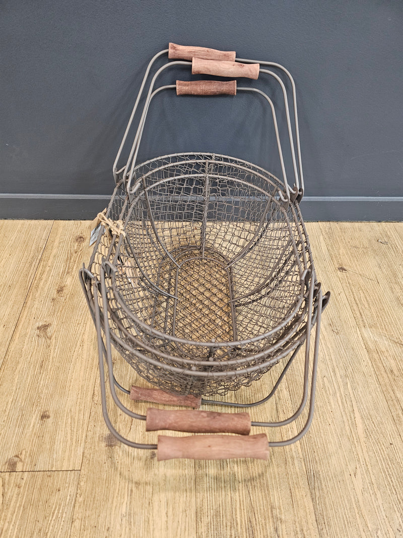 Wire Oval Basket Medium