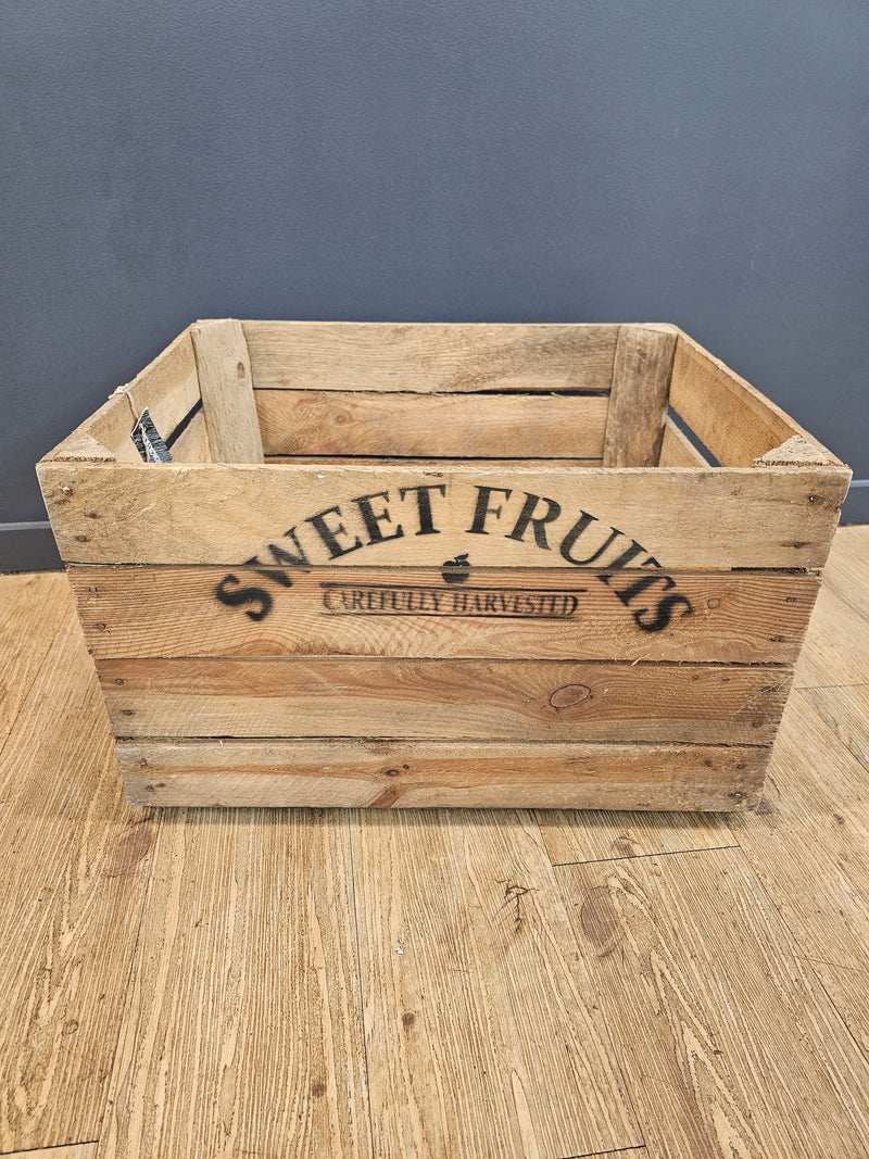 Apple Wooden Crate
