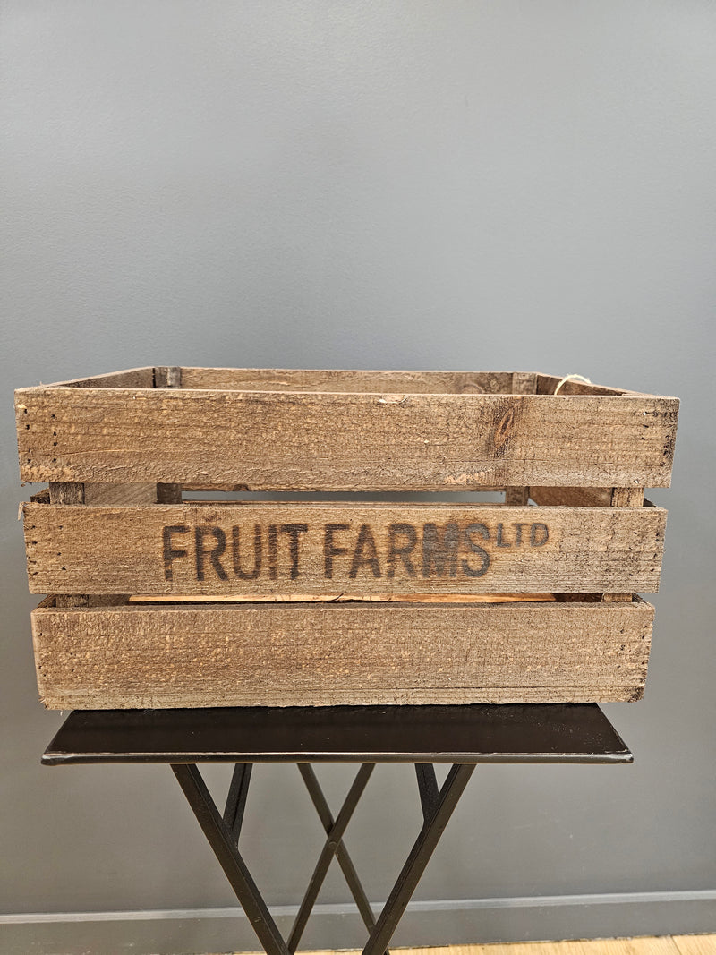 Fruit Crate Brown Small