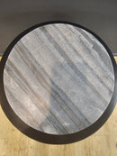 Marble Charger Plate Grey