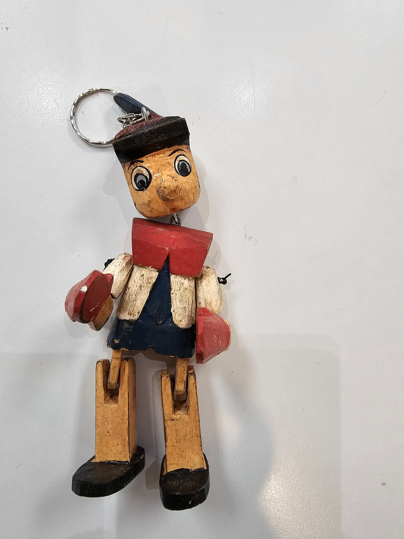 Pinocchio Hanging Keyring