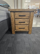 Woolshed 3 Drawer Bedside