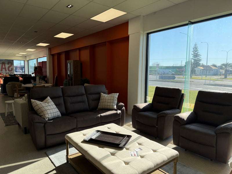 Jackson 3+1+1 Recliner Suite Manual Chocolate