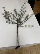 Pre-Lit Frosted Pine Branch