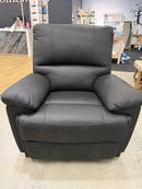 Ainsley Recliner Electric Super Suede Black