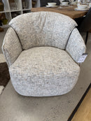 Shelly Swivel  Chair - Frost