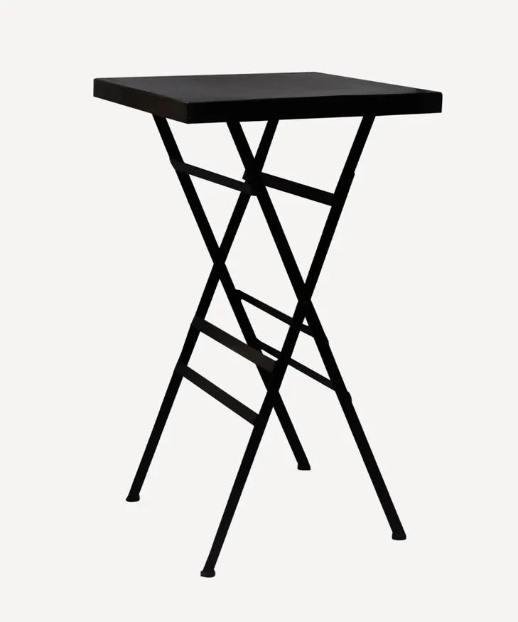 Sqaure Black Iron Table Large