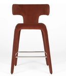 Be-til Bar Stool Burnt Sienna