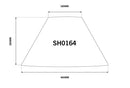 Biscotti 46cm Lampshade