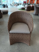 Compala Chair Wicker Light Brown Olefin