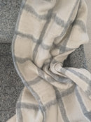 Juniper Check Throw Grey