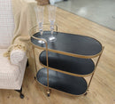 New York Brass Bar Cart
