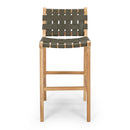 Indo Hi Back Barstool Olive