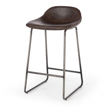 Haus Barstool Dark Brown