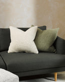 Cyprian Feather Cushion Oatmeal