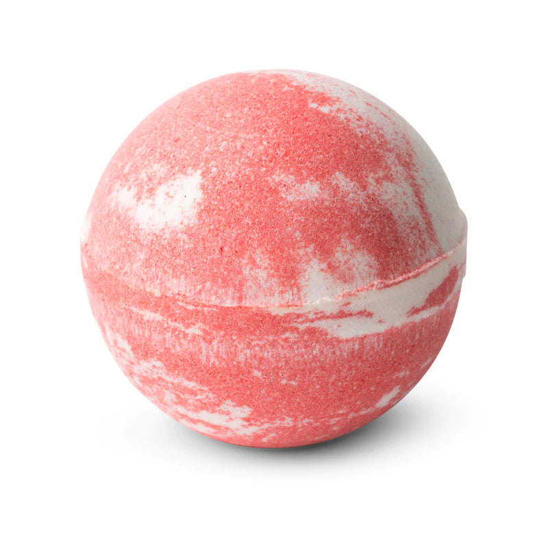 Lychee Swirl Classic Bath Bomb - Pink