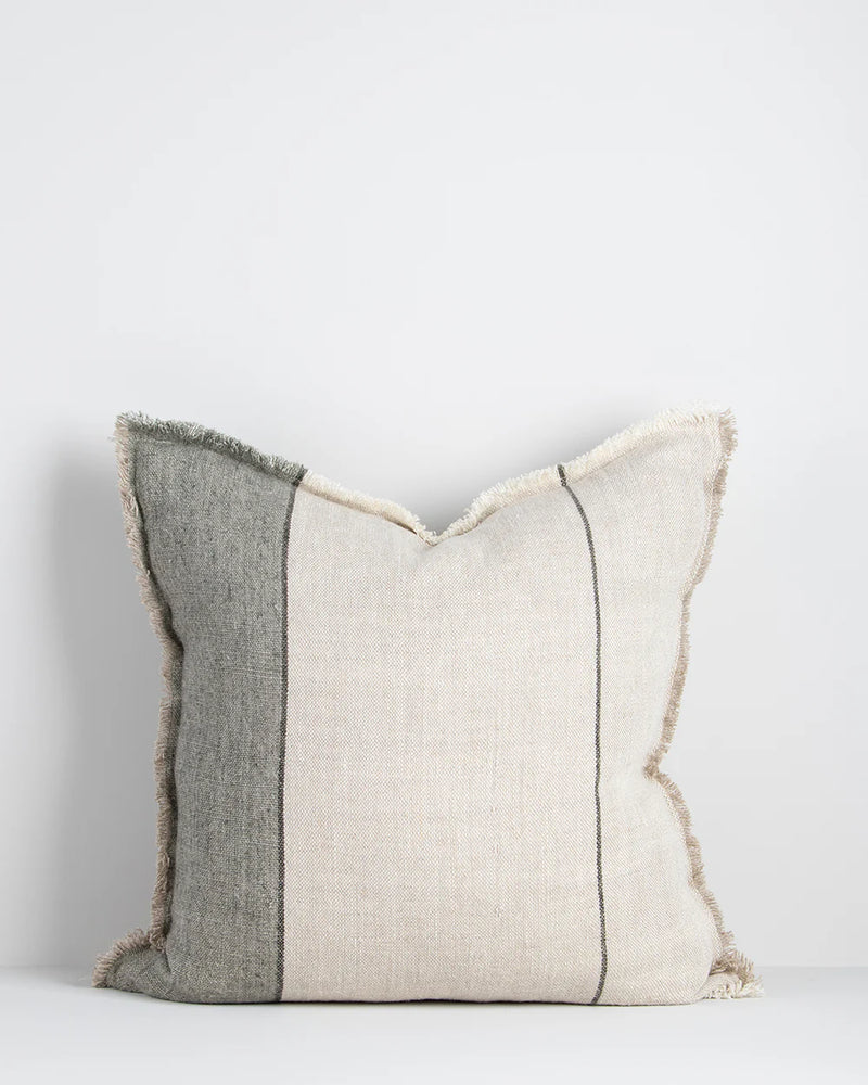 Frankton Feather Filled Cushion Sage