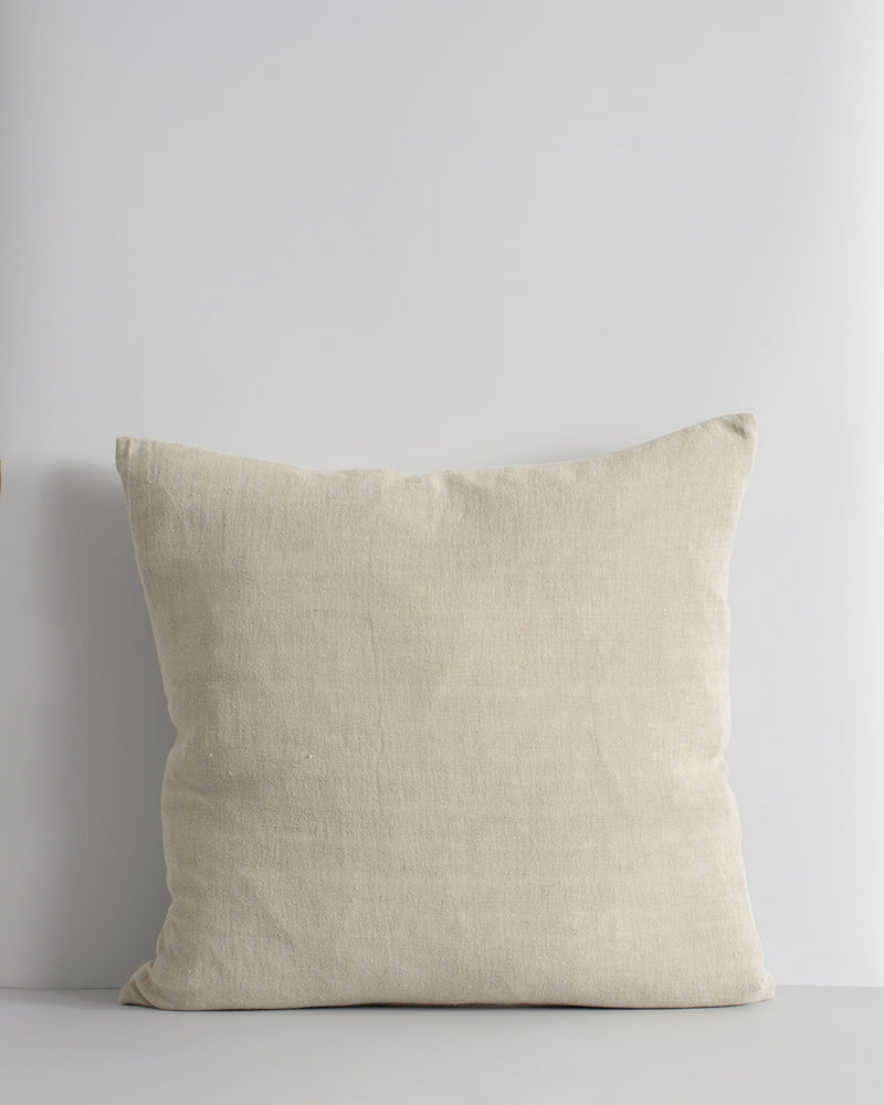 Indira Feather Filled Cushion Natural
