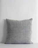 Keaton Feather Filled Cushion Navy/ Nat