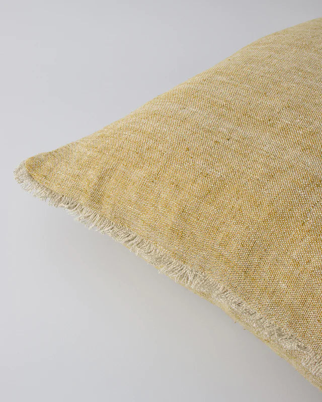 Keaton Feather Filled Cushion Wheat