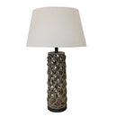 Palm Island Jute Lamp Base Only