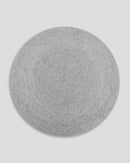 Tairua Round Rug Silver Birch