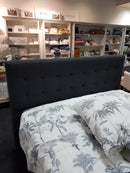 Nelson/Fendalton King Headboard Charcoal