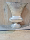 Flat urn vase