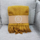 Mulberi Rhapsody Throw - Turmeric