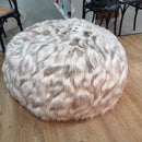 Heirloom Faux Fur Beanbag - Snowshoe Hare