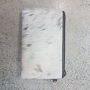 Toronto Hairon and Brown Leather Trim Purse