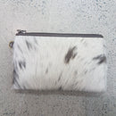 Toronto Hairon and Brown Leather Trim Purse