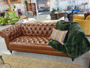 Chesterfield 3 Seater in Leather
