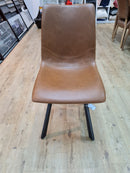 Rustic Dining Chair Cognac