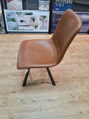 Rustic Dining Chair Cognac