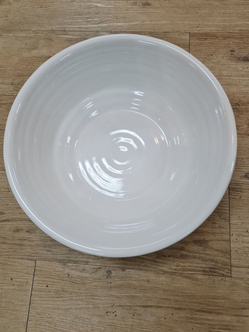 French Rustic White Mixing Bowl